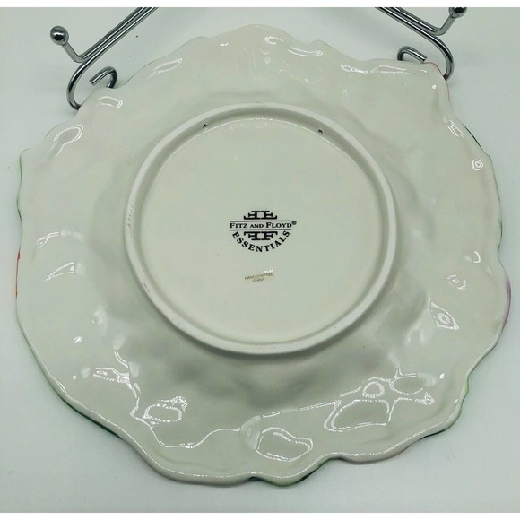 Fitz & Floyd Essentials Plate Spring Handcrafted Bouquet “Thinking of You" A1 - Picture 2 of 4